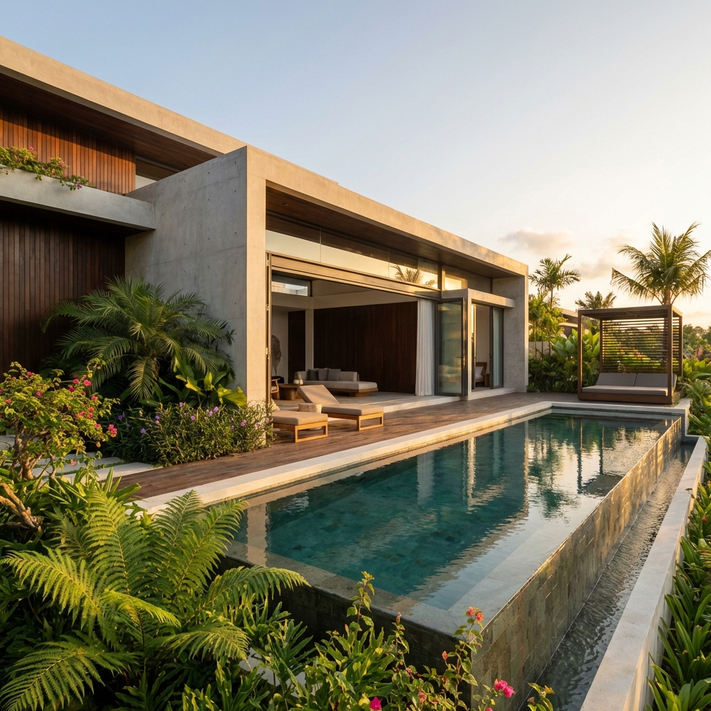 Tropic Minimalist Villa